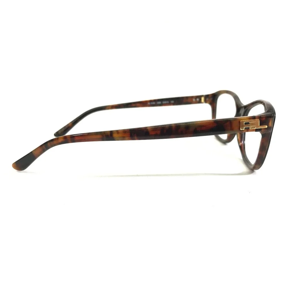 Ralph Lauren Eyeglasses Frames RL6160 5260 Black Brown Tortoise Gold 53-16-140